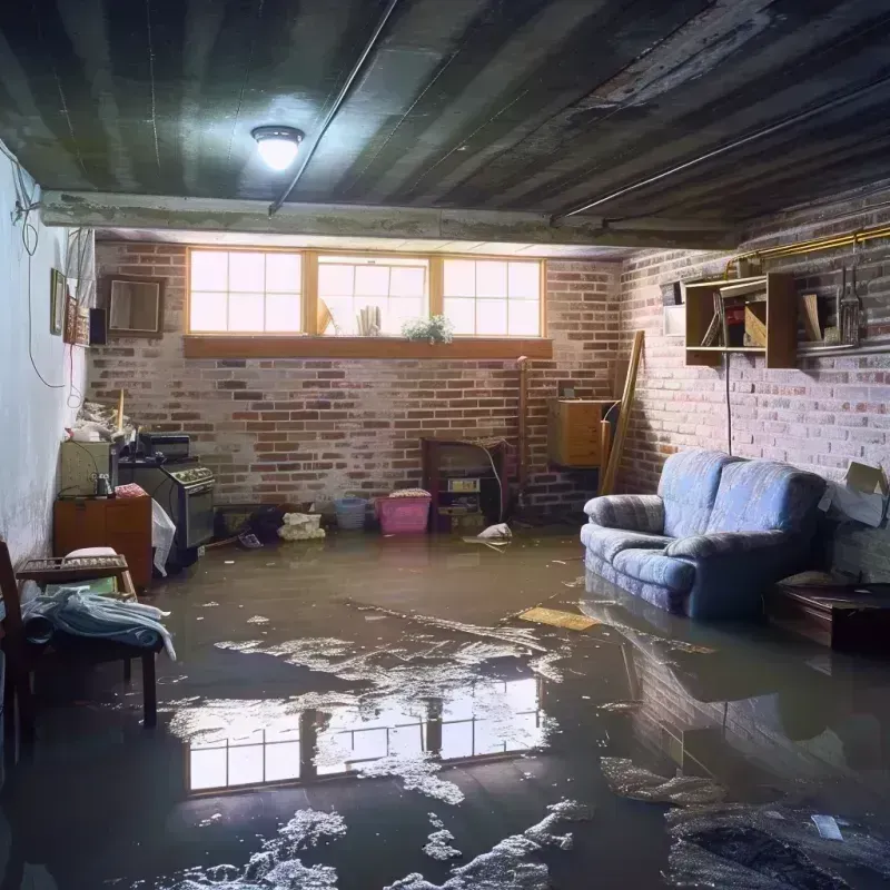 Flooded Basement Cleanup in White Pine, TN